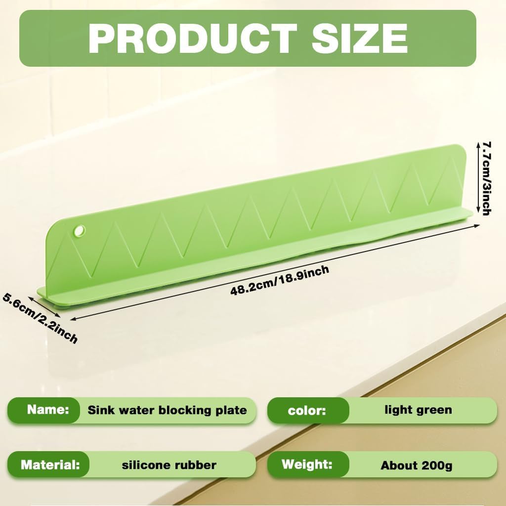 Sink SplashGuard Pro™: Kitchen & Bath Protector