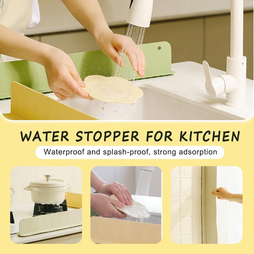 Sink SplashGuard Pro™: Kitchen & Bath Protector